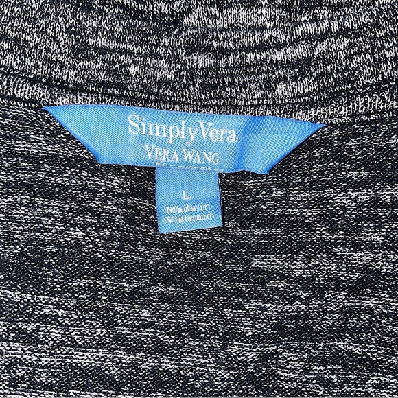 Simply Vera Vera Wang Long Sleeve Cardigan Sweater - Picture 3 of 9